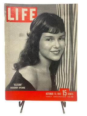 Life Magazine October 13 1947 Fraulein Tries to Ship Herself to United States